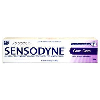 Sensodyne Gum Care Toothpaste Daily Protection for Sensitive Teeth 100 G Thailand Product by Sensodyne