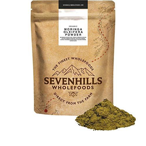 Sevenhills Wholefoods Bio Moringa Oleifera en polvo 500g
