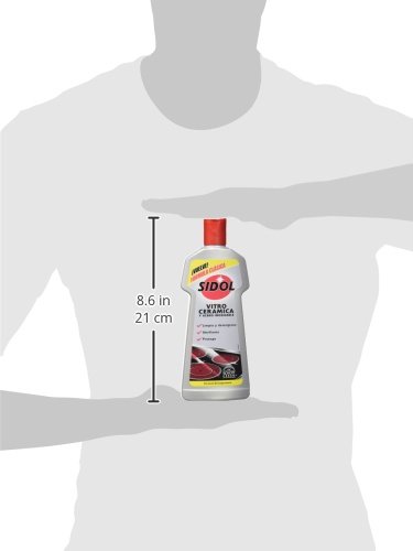 Sidol Vitrocerámicas Crema - 200 ml, paquete de 6