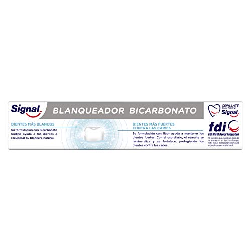 Signal Pasta de Dientes Bicarbonato Blanqueador 75ml