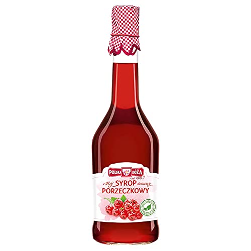 Sirope de grosella roja 500 ml Polska Roża