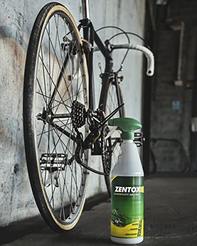 Sisbrill Zentox Desengrasante Neutro Concentrado para Bicicleta - Protección Carbono, Anodizados, Cromados y Aluminio - 1 Litro