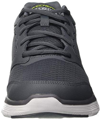 Skechers Flex Advantage 4.0, Zapatillas Hombre, Charcoal, 43 EU