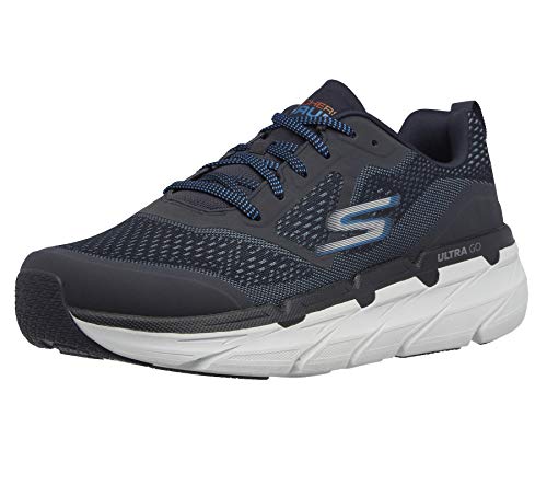 Skechers MAX Cushioning Premier Vantage, Zapatillas Hombre, Navy, 42 EU