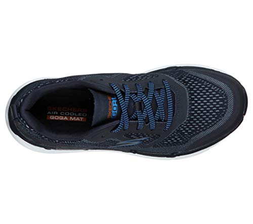 Skechers MAX Cushioning Premier Vantage, Zapatillas Hombre, Navy, 42 EU