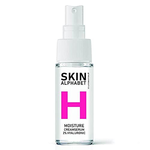 Skin Alphabet Crema Hidratante Sérum Antiarrugas, sérum ácido hialurónico 2%, Hidratante, 30ml