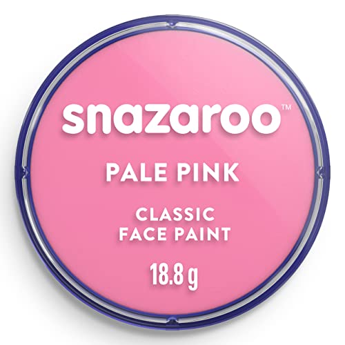 Snazaroo- Pintura Facial y Corporal, Color rosa pálido, 18 ml (Paquete de 1) (Colart 18577)