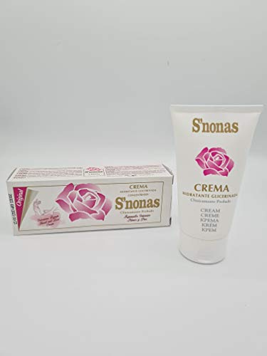 S'NONAS crema hidratante manos y pies con glicerina. 3 unidades de 75 ml.