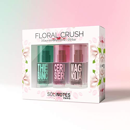 So mini caja de perfumes Floral Crush 3 de Solinotes