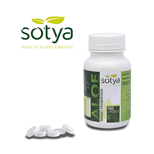 SOTYA - SOTYA Aloe Vera 100 comprimidos masticables 1gr