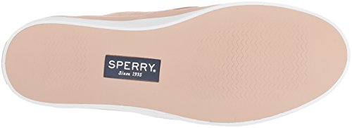Sperry Women's Seaside Suede Sneaker, Rose dust, M 110 Medium US