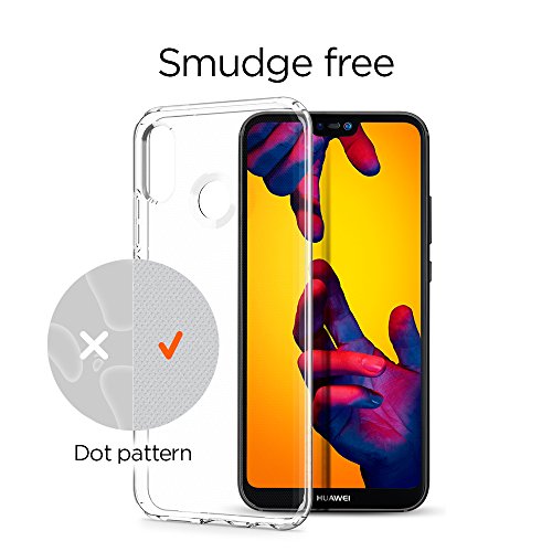 Spigen, Funda Compatible con Huawei P20 Lite [Liquid Crystal] Protección Delgada de Gel Silicona y claridad Premium de TPU [Compatible con Carga Inalámbrica]