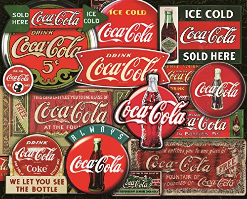 Springbok Puzzles Coca-Cola Classic Signos – Puzzle (1000 Piezas)