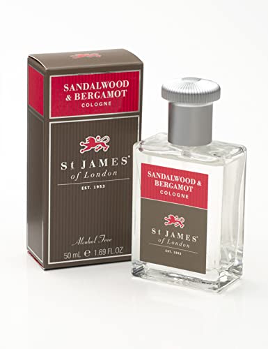 St. James of London Colonia Sándalo & Bergamota 50ml, Único