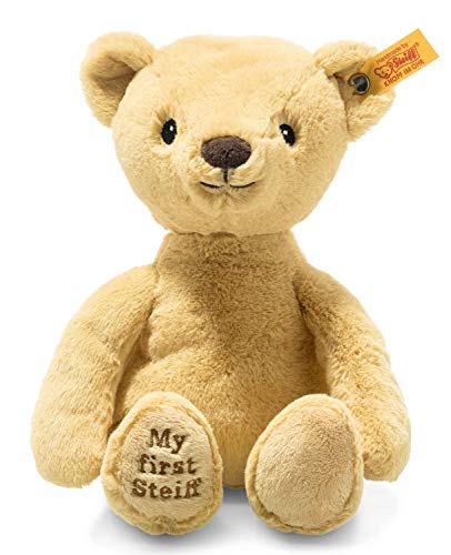 Steiff 242120 Soft Cuddly Friends My First Oso de Peluche (26 cm, Rubio Dorado (242120), Beige, 144 g