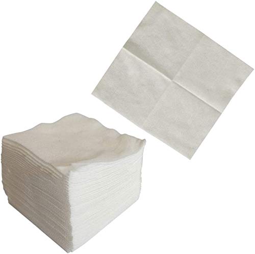 SUMEDTEC -100 Gasa no Tejidas 7,5 x 7,5 cm 4 Capas para Cuidado de Heridas Almohadillas de Primeros Auxilio Almohadillas de Gasa