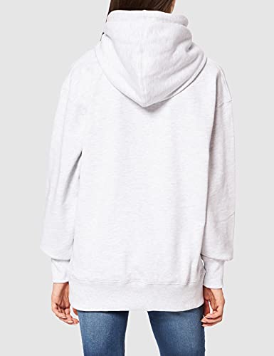 Superdry Code Essential Hood Sudadera con Capucha, Ice Marl, M para Mujer