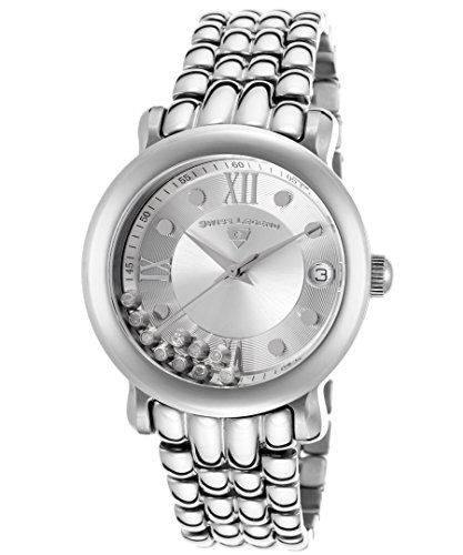 Swiss Legend Diamanti Diamonds Silver-Tone Steel and Dial Women's Quartz Watch 22388-22S