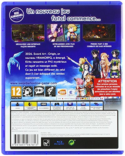 Sword Art Online : Hollow Realization - PlayStation 4 [Importación francesa]