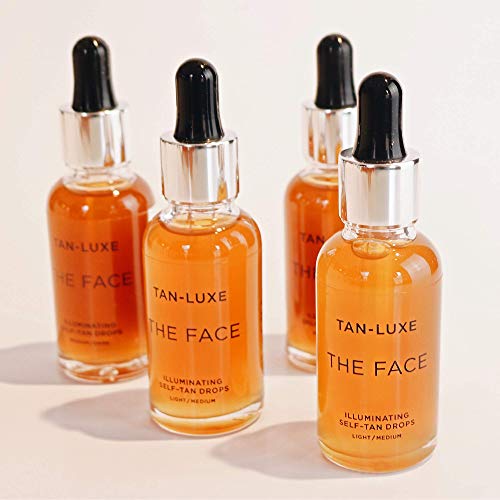 TAN-LUXE The FACE Illuminating Self Tan Drops 30ml Medium-Dark