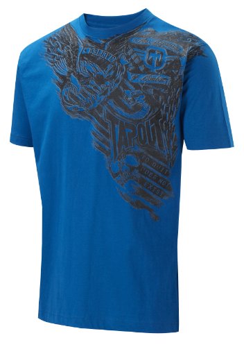 Tapout - Camisa de Acampada y Senderismo, tamaño XL, Color Azul