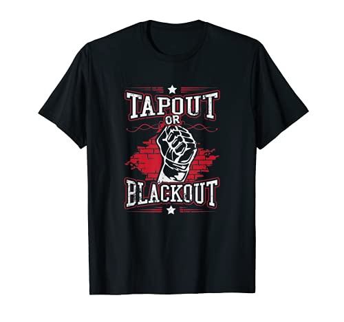 Tapout o Blackout MMA Camiseta