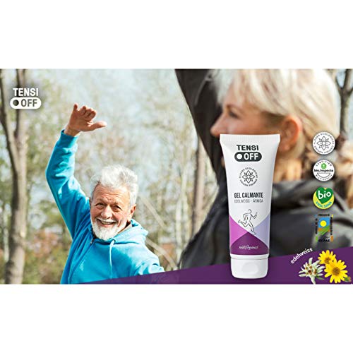 Taüll Orgànics - Tensi Off Gel Calmante Ecológico | 200ML, Efecto Frío con Edelweiss y Alto Contenido en Extracto de Árnica, Prevención de Lesiones Deportivas, Alivia y Calma las Molestias Musculares