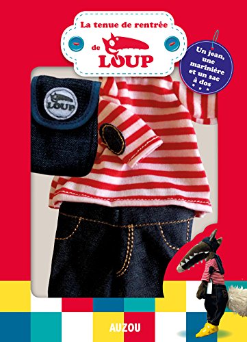 Tenue DU Loup 3 (Jean + MARINIÈRE + Accessoires): Un Jean, UNE Jolie marinière et un Sac à Dos (Peluches)