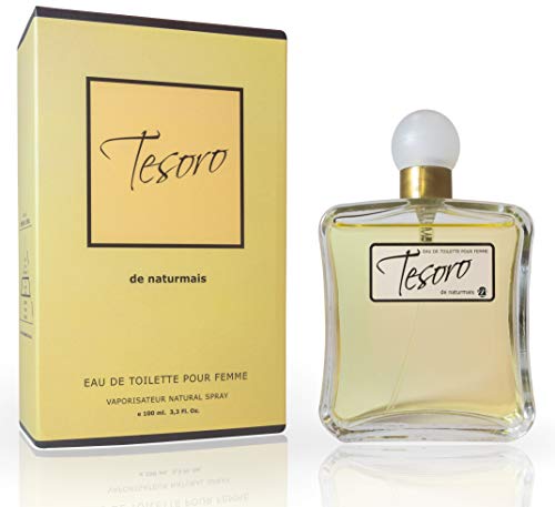 Tesoro Eau De Toilette Intense 100 ml. Compatible con Eau De Parfum Trésor, Perfumes Imitaciones Mujer
