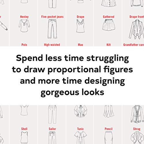 The Fashion Sketchpad: 420 Figure Templates for Designing Looks and Building your Portfolio