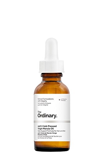 The Ordinary' 100% Cold-Pressed Virgin Marula Oil - 30ml, daily support formula for hair and skin