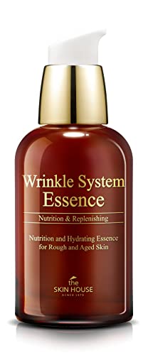 [The Skin House] Wrinkle System Essence 50 ml Firming Nutrition & Replenishing – Esencia nutritiva e hidratante para las pieles ásperas y envejecidas – Cosméticos coreanos