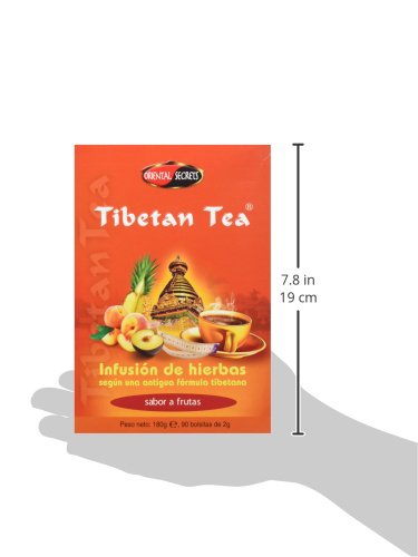 Tibetan Tea Infusión de Hierbas Frutal - 90 bolsitas