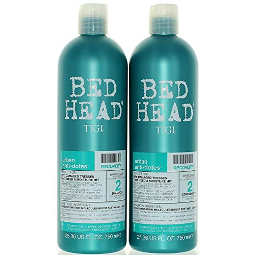 TIGI Bed Head Urban Anti-dote Recovery Shampoo & Conditioner Duo Damage Level 2 (25.36oz) by BedHead