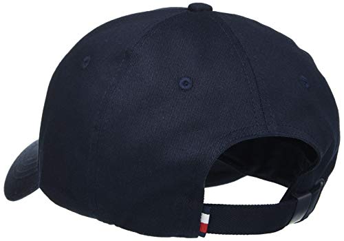 Tommy Hilfiger Big Flag Cap Gorro/Sombrero, Sky Captain, OS para Hombre