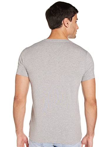 Tommy Hilfiger Core Stretch Slim Cneck tee Camiseta, Gris (Cloud Htr 501), M para Hombre