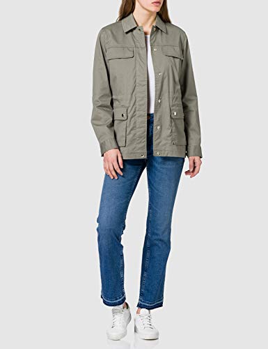 Tommy Hilfiger Cotton Blend Field Jacket Chaqueta, Dark Shale, XXL para Mujer