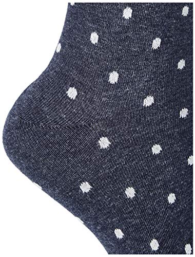 Tommy Hilfiger Dot Women's Socks (2 Pack) Calcetines, Azul (Jeans), 35-38 EU (Pack de 2) Unisex Niños