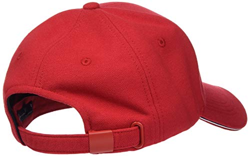 Tommy Hilfiger Elevated Corporate Cap Gorro/Sombrero, Primary Red, Taille Unique para Hombre