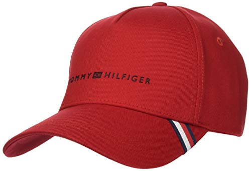 Tommy Hilfiger Uptown Cap Gorro/Sombrero, Primary Red, Taille Unique para Hombre