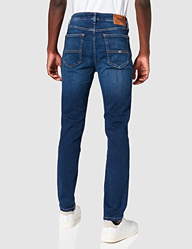 Tommy Jeans Simon SKNY AE154 DBS Jeans, Denim Dark, W33 / L34 para Hombre