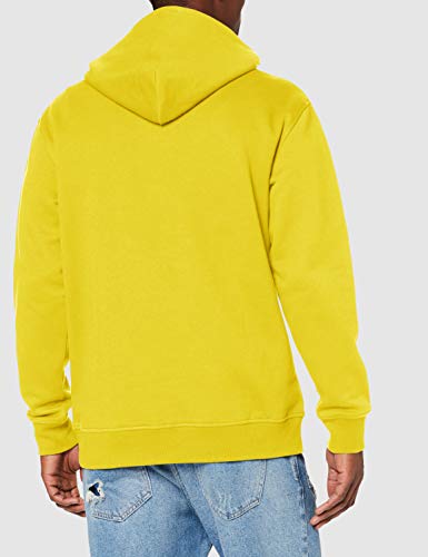 Tommy Jeans TJM Tommy Classics Hoodie Sudadera, Valley Yellow, M para Hombre