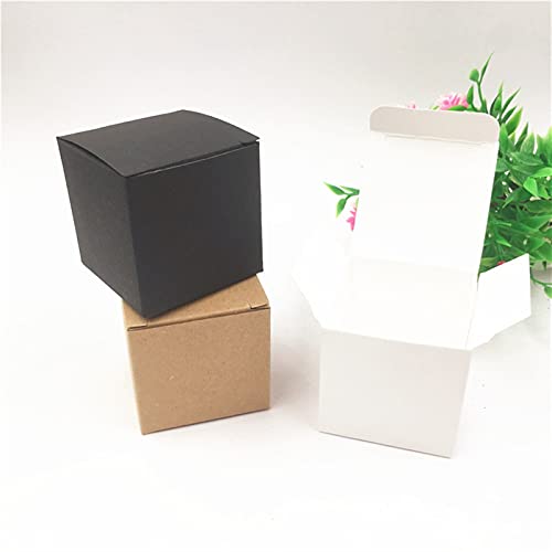 Tonglura Cómodo Kraft Pape Regalos de Regalo Cajas de Embalaje DIY Hecho a Mano Joyería Jabón Jabón Cosméticos Chocolates Caja de Dulces al por Mayor 24pcs / Lot Accessor