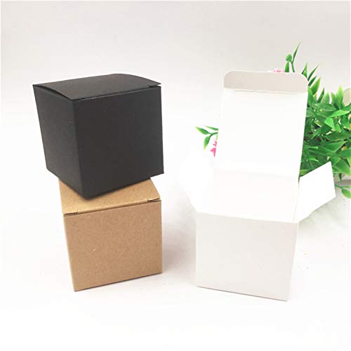 Tonglura Cómodo Kraft Pape Regalos de Regalo Cajas de Embalaje DIY Hecho a Mano Joyería Jabón Jabón Cosméticos Chocolates Caja de Dulces al por Mayor 24pcs / Lot Accessor