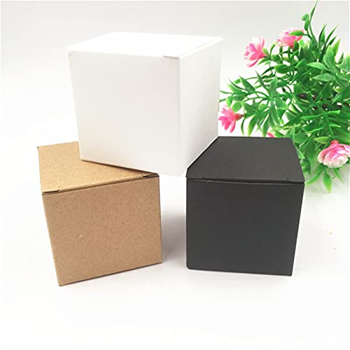 Tonglura Cómodo Kraft Pape Regalos de Regalo Cajas de Embalaje DIY Hecho a Mano Joyería Jabón Jabón Cosméticos Chocolates Caja de Dulces al por Mayor 24pcs / Lot Accessor