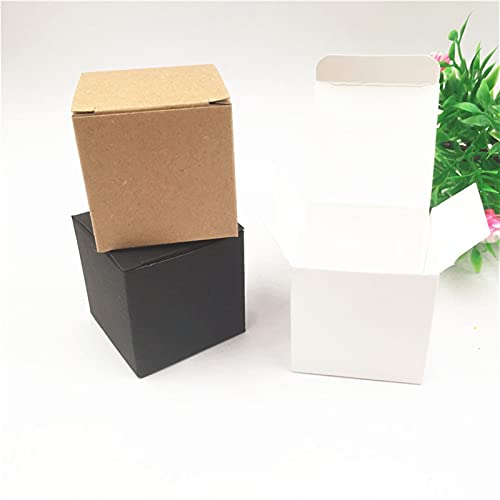 Tonglura Cómodo Kraft Pape Regalos de Regalo Cajas de Embalaje DIY Hecho a Mano Joyería Jabón Jabón Cosméticos Chocolates Caja de Dulces al por Mayor 24pcs / Lot Accessor