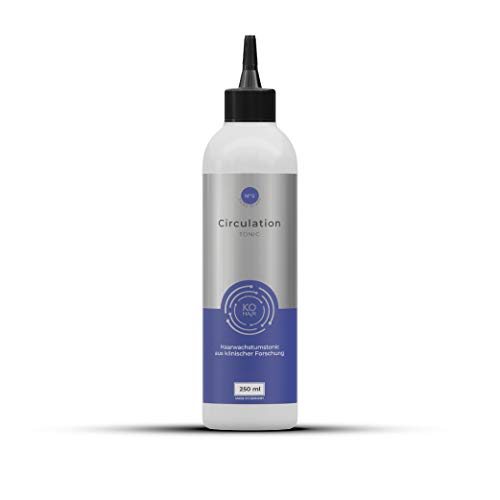 Tónico para el cabello Circulation con 2 % de Redensyl contra la caída del cabello, 250 ml, anticaída con cafeína, para hombres y mujeres