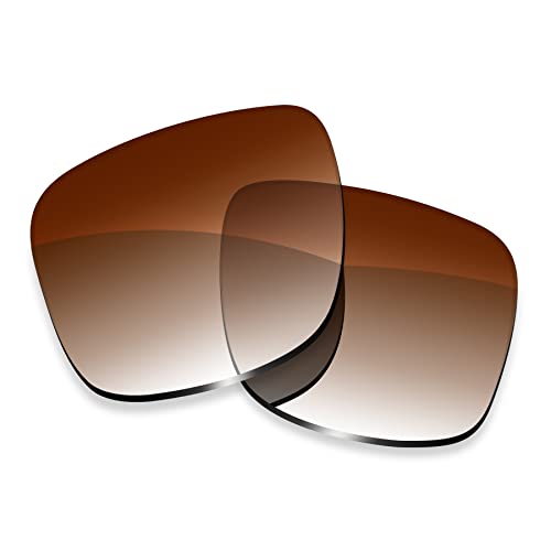 ToughAsNails Lente polarizada de repuesto para Oakley Jupiter Squared OO9135 Sunglass - degradado marrón