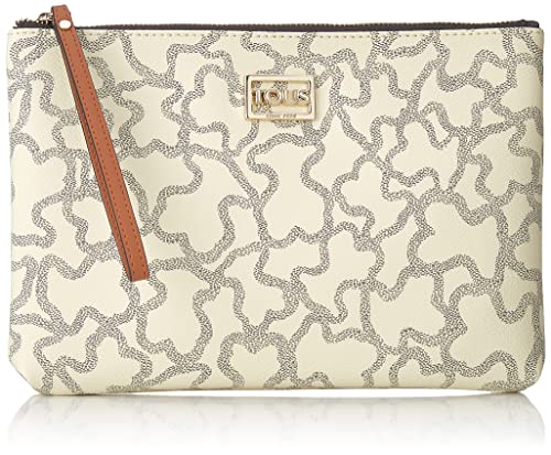 Tous Multi, Clutch K Icon Beige para Mujer, Pequeño