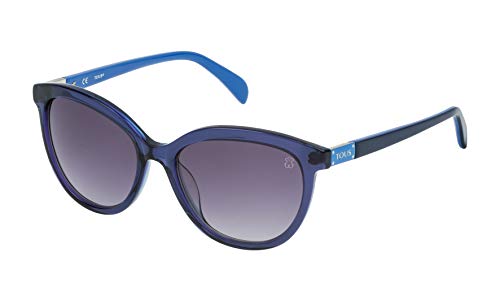 TOUS STO951-540J62 Gafas, Azul, 54/17/140 para Mujer